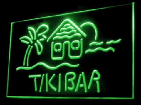 Tiki Bar Party LED Neon Sign